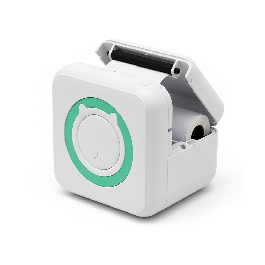 Portable Mini Thermal Printer Wirelessly BT 203dpi Photo Label Memo Wrong Question Printing With USB Cable Imprimante Portable