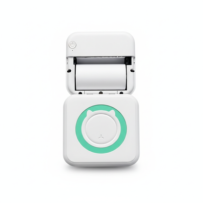 Portable Mini Thermal Printer Wirelessly BT 203dpi Photo Label Memo Wrong Question Printing With USB Cable Imprimante Portable