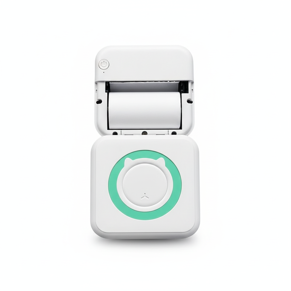 Portable Mini Thermal Printer Wirelessly BT 203dpi Photo Label Memo Wrong Question Printing With USB Cable Imprimante Portable